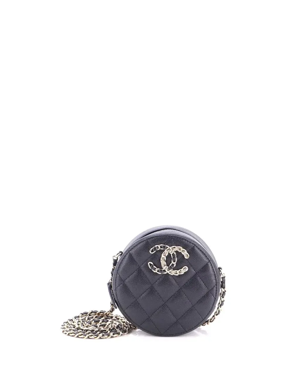 Chanel French New Wave Round Clutch #327431C36B